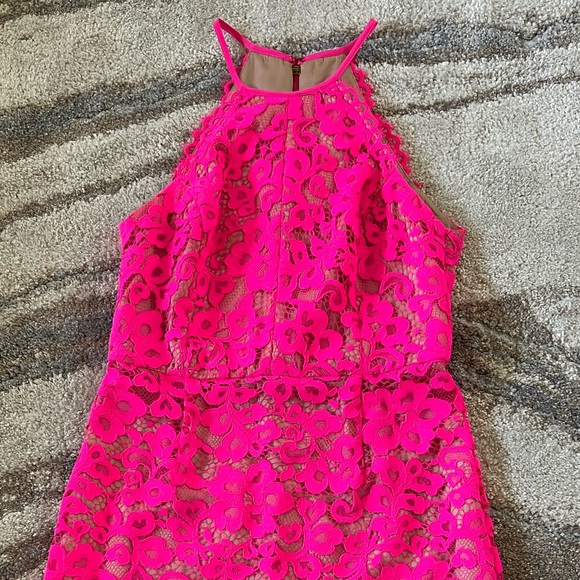 TRINA TURK PARRY LACE DRESS - Picture 3 of 5